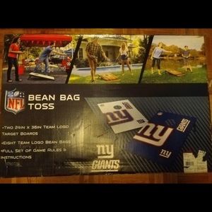 NY Giants Bean Bag Toss Game